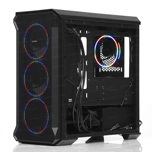 DARK GUARDIAN DKCHGRMINI POWERSIZ Gaming Mid-Tower PC Kasası