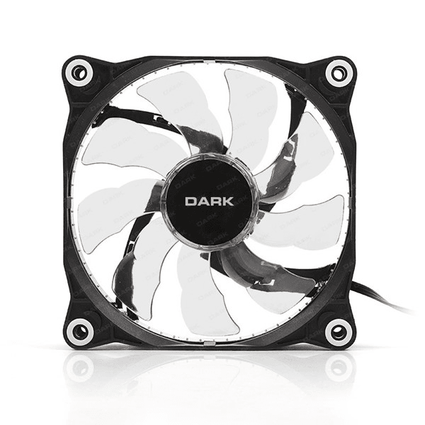DARK 12cm DKCCFB122B Mavi LED Kasa Fanı