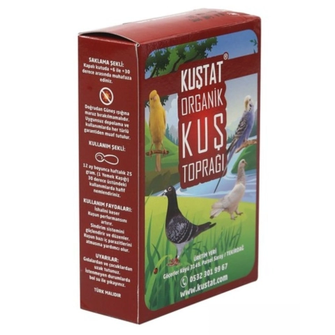 Kuştat Organik Kuş Toprağı 0.5 Litre