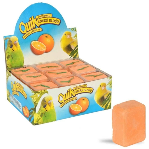 Quik Portakallı Enerji Bloğu X1  Adet