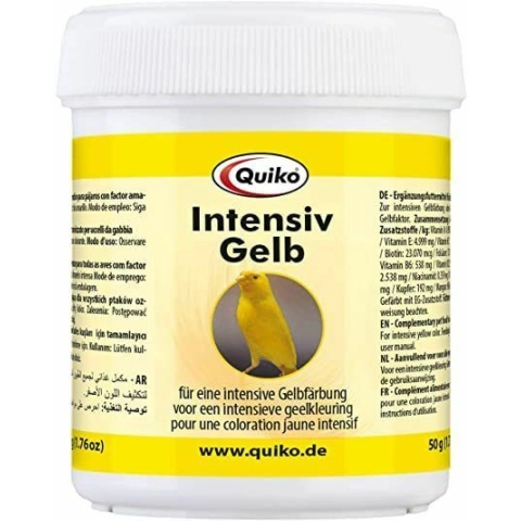 100gr Quiko Intensiv Gelb Sarı Renk Boyası orjinal kapalı