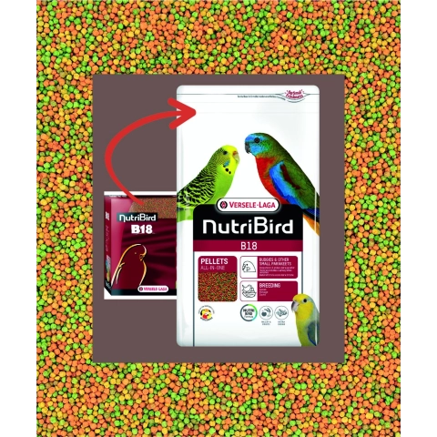 Versele laga b18 Ekstrüde peletler 250g