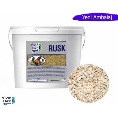 500g Vivid Rusk Kuş Maması Nemlendiricisi