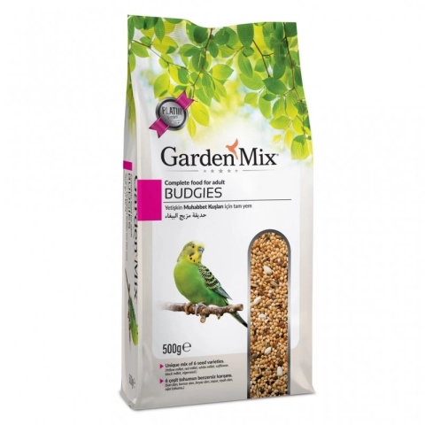 500gr Gardenmix Platin Yetişkin Muhabbet Kuşu Yemi