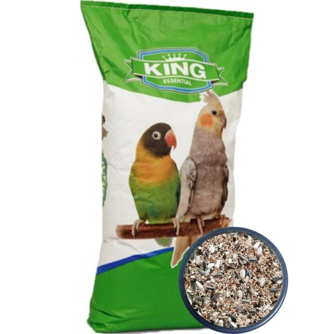 20kg Natural King Karışık Sultan Paraket Yemi