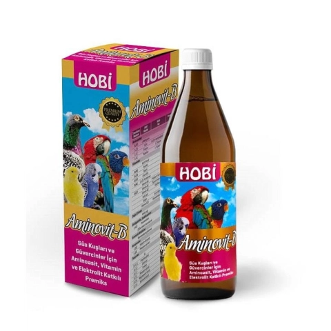 500ml Hobi Aminovit-B Tüy Karaciğer Kas Düzenleyici