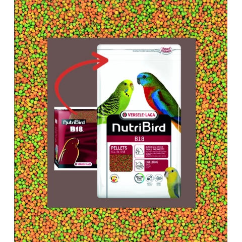 Versele laga b18 Ekstrüde peletler 1kg