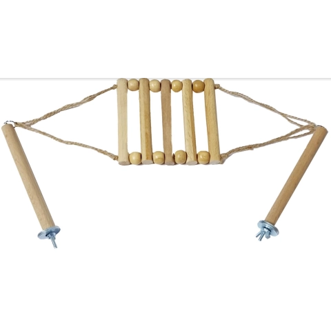 Hobi Vidalı Boncuklu Hamak Kuş Oyuncağı