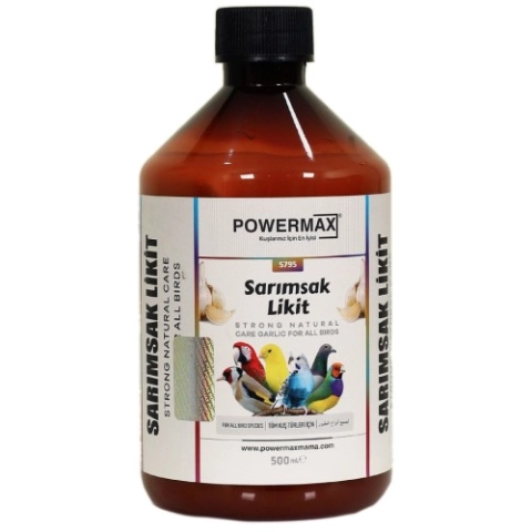 powermax Sarımsak Likit 500 ML ( Doğal Antibiyotik, Doğal Koruma )