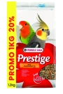 1kg kapalı Versele Laga Prestige Big Parakeets Paraketler İçin Yem
