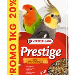 Versele Laga Prestige Big Parakeets Paraketler İçin Yem 1kg kapalı ambalaj