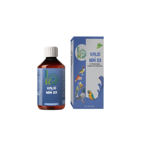 Kanatlı oil KALSİ – MİN D3 sıvı kaslsiyum 250ml