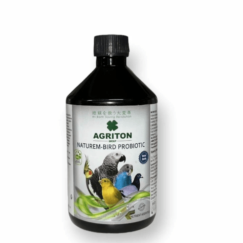 Naturem.bird Canlı, Aktif, Sıvı Probiyotik Sindirim düzenleyici  500 ml