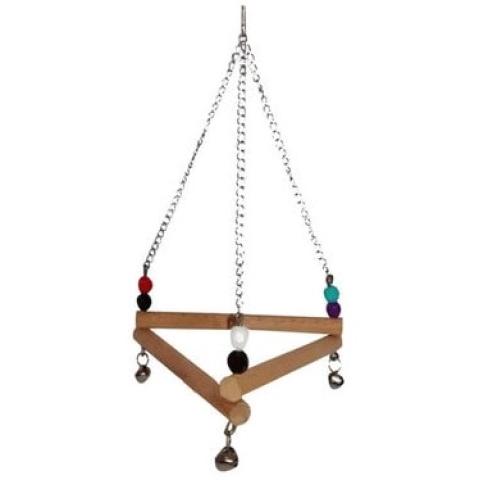 Hobi Üçgen Salıncak Kuş Oyuncağı (2065) X 1 Adet