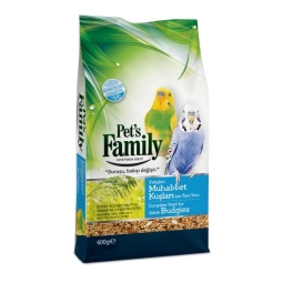 Pets Family Muhabbet Kuşu Yemi 400 Gr 
