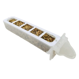 Izgaralı Yemlik Kırılmaz Şeffaf 20cm