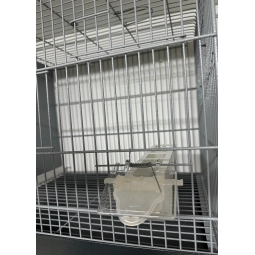 Izgaralı Yemlik Kırılmaz Şeffaf 20cm