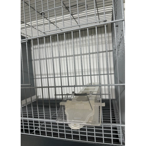 Izgaralı Yemlik Kırılmaz Şeffaf 20cm