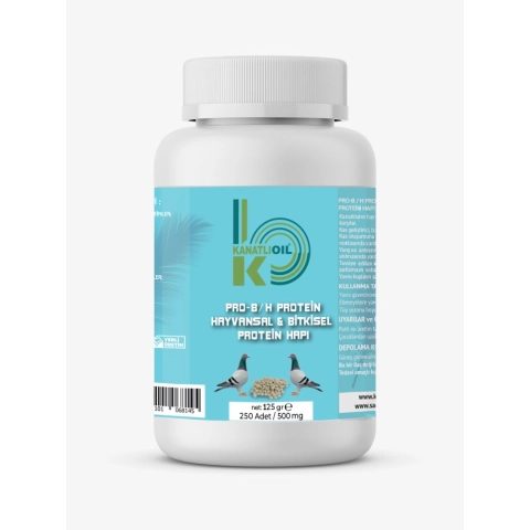 Hayvansal ve Bitkisel Protein Hapı 250 adet