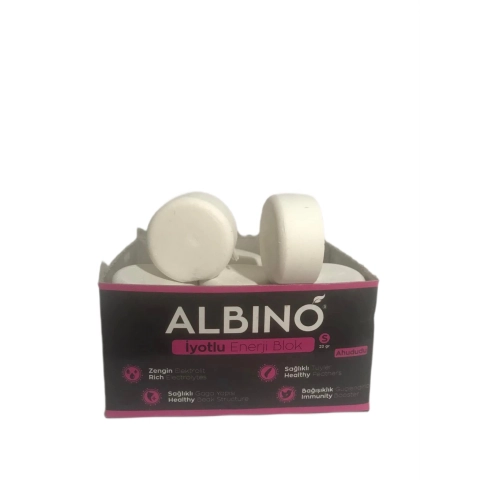 Albino İyotlu Gaga Taşı orta boy