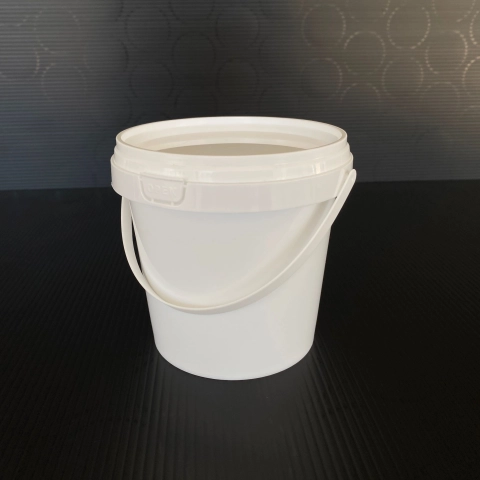 500 CC PLASTİK KOVA - BEYAZ