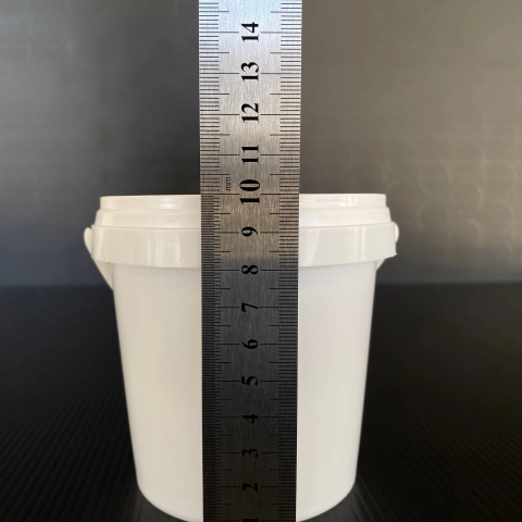 500 CC PLASTİK KOVA - BEYAZ