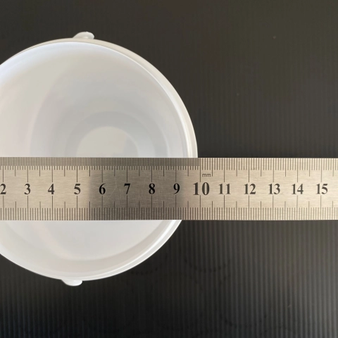 500 CC PLASTİK KOVA - BEYAZ