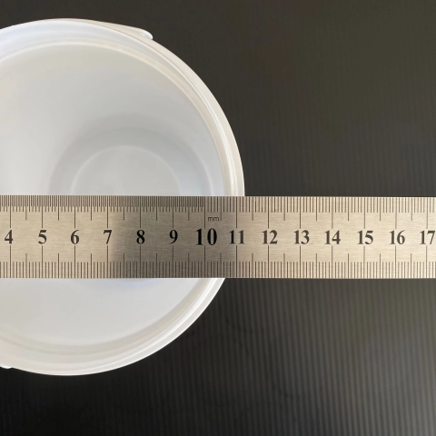 1000 CC PLASTİK KOVA - BEYAZ