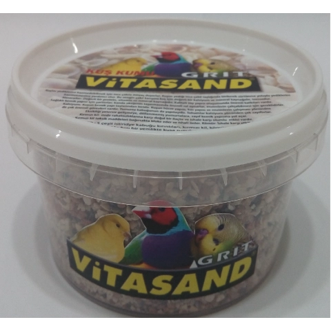 VİTASAND GRİT KUŞ KUMU KASE KAFES KUŞLARI İÇİN 350 GR