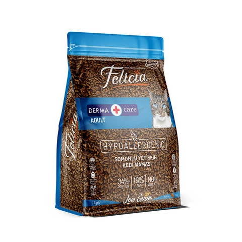 Felicia Yetişkin Somonlu Kedi Maması 1 kg