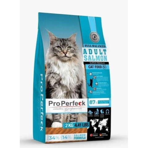 Pro Perfeck Premium Yetişkin Somonlu Portakallı Kedi Maması 2KG