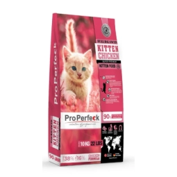 Pro Perfeck Premium Tavuklu Narlı Havuçlu Yavru Kedi Maması 10 KG