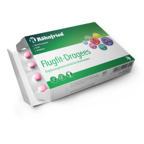 Röhnfried Flugfit Drajeler Vitamin, Aminoasit, Bal ve Karbonhidrat Kombinasyonu 60 Adet