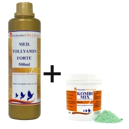 100ml Tollisan Med. Tollyamin Forte +25gr Kombi Mix Karışım Kür Seti 2 li