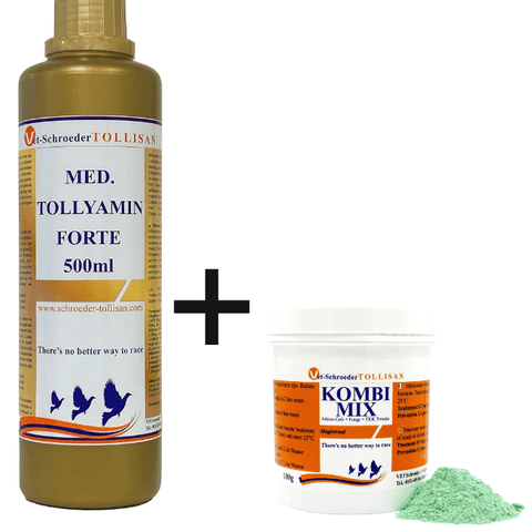 100ml Tollisan Med. Tollyamin Forte +25gr Kombi Mix Karışım Kür Seti 2 li