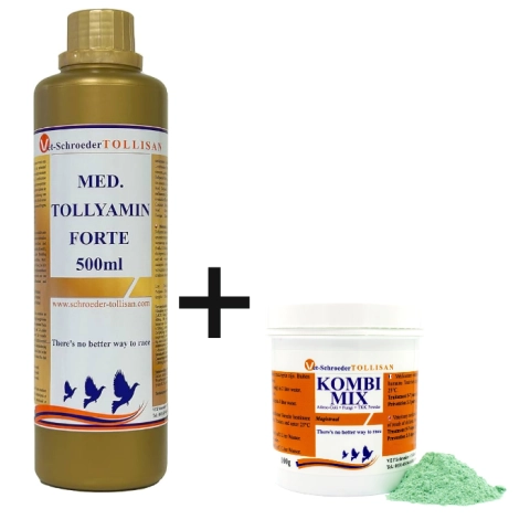 30ml Tollisan Med. Tollyamin Forte +10gr Kombi Mix Karışım Kür Seti 2 li