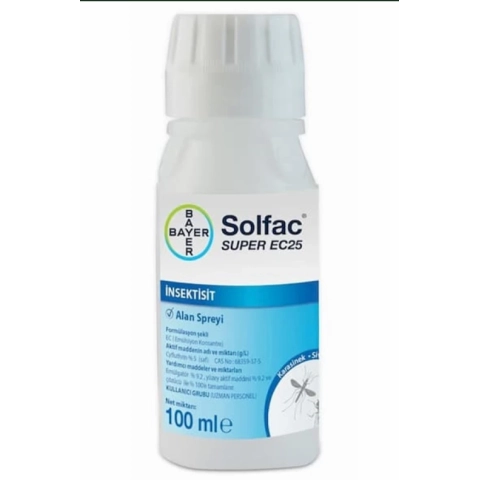 Bayer Solfac EC25 Haşere İlacı Miktar: 100 ML