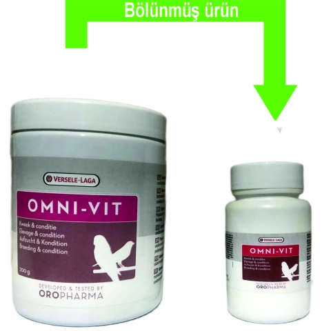 50gr Versele Laga Omni Vit ( Kondisyon arttırıcı vitamin)