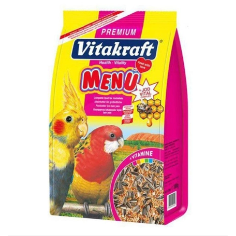 Vitakraft Menü Premium Paraket Yemi 1000 Gr.