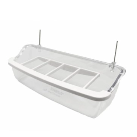 Tisert Telli Izgaralı Yemlik şeffaf 15cm 