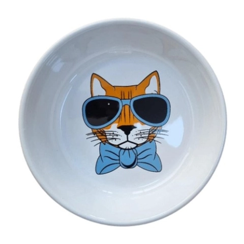 Glipet Seramik Yıkanabilir Mama Ve Su Kabı 250 Ml 14 Cm