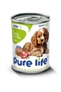 Pure Life Kuzu Etli Pate Yavru Köpek Maması 400gr