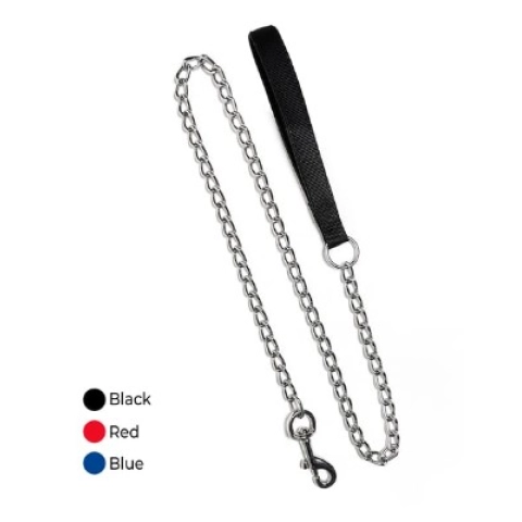 Zampa Yumuşak Saplı Silona Kedi Köpek Gezdirme Zinciri 4 Mm X 120 Cm (Lcsf-40)