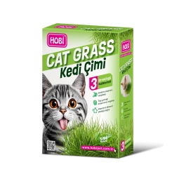 Hobi Kedi Çimi – Cat Grass (3 Kullanımlık) ?