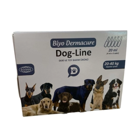 Biyoteknik Biyo Dermacure Köpekler İçin Ense Damlası 20-40 Kg 4 Ml X 5 Adet