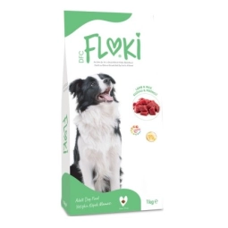 Floki Kuzu Etli Pirinçli Yetişkin Köpek Maması 1 Kg