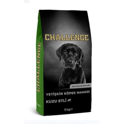 Challenge Kuzu Etli Yetişkin Köpek Maması 15 Kg – Lezzetli, Dengeli ve Besleyici