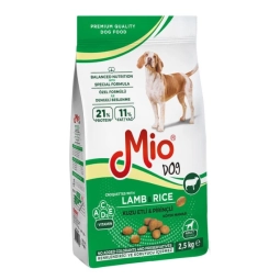 Mio Kuzu Etli Pirinçli Yetişkin Köpek Maması 2.5 Kg