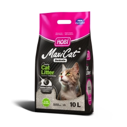 Hobi Maxicat Aktif Karbonlu Bentonit Kedi Kumu 10 Litre