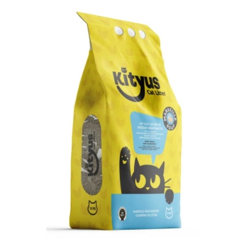 Kityus Marsilya Sabunlu Bentonit Kedi Kumu 10 Litre
